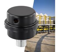 Filtre à air d'admission de compresseur 2 NPT HL018200AV en métal 7,5 x 6,1 cm Diamètre du filetage approximatif pour RIDGID et autres Diamètre total de 2,4 cm