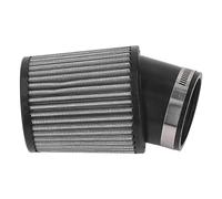 Filtre à Air de 62 Mm en Alliage D'aluminium pour Filtre à Air de Remplacement pour 212 6,5 CV Go Kart Mini Vélo CT200U Trail Convient pour les Adultes (SILVER)