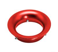 Filtre à air de carburateur de 50 mm pour carburateurs PWK et OKO de 21 à 34 mm, couvercle d'admission en alliage d'aluminium pour VTT, UTV, côte à côte (rouge)