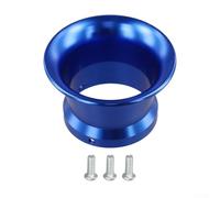 Filtre à air de carburateur de moto de 55 mm avec vis pour OKO 2430 et Keihin, compatible avec carburateurs de 24/26/28/30 mm, alliage d'aluminium (bleu)