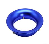 Filtre à air de carburateur de moto pour interface klaxon conçu pour carburateurs de 24/26/28/30 mm en alliage d'aluminium avec vis de montage (bleu)