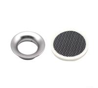 Filtre à air de carburateur de moto pour PWK30 34 mm avec maille conçue pour optimiser le fonctionnement et la longévité du carburateur (55 mm, argent)