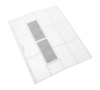 Filtre à Air de Climatiseur pour Unité Murale Intérieure, Blanc | Grille Lavable en Plastique, Entretien Simple et Réinstallation Facile, pour Sortie D’air Domestique
