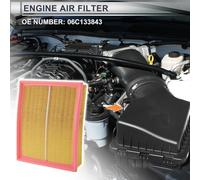 Filtre À Air De Moteur De Voiture No.06C133843 Pour Audi A4 1.8L 2.0L 3.2L 2002-2009 Élément De Filtre À Air De Longue Durée 1 Pièce