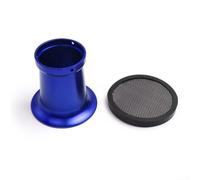 Filtre à air de moto en alliage d'aluminium pour interface de carburateur, convient pour les tailles de 24/26/28/30 mm (bleu)