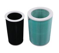 Filtre à air de rechange pour purificateur d'air - Vert - Carbone activé - Anti-formaldéhyde - Haute efficacité - Filtre à air à particules pour purificateur d'air 1 2 3 Pro Max