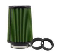 Filtre À Air De Remplacement Kit Filtre À Air Voiture Kit D'admission Froide Universel Moteur Course Automobile Boîte Filtres Coniques À Haut Débit 3 "3.5 4 Pouces(101mm-Green)