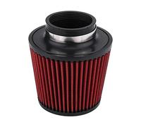 Filtre à air de voiture, filtre de refit de voiture de filtre à air à grand débit en forme de cône 76/100Mm(76mm)