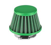 Filtre à Air d'Entrée Kit de d'Admission d'Air Serrage 8mm Froid Universel pour Voiture Scooter en Forme Champignon (Green)-Filtre À Glucides Pit Bike