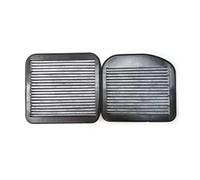 Filtre à Air d'habitacle en carbone adapté pour Benz W210 E200 E220 E280 E300 E430 W220 C215 CL500 CL600 CL63 2 pièces A2108301118 joint couvercle filtre