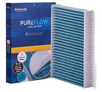 Filtre à air d'habitacle Pureflow PC99158X | Compatible avec Jeep Renegade 2023-19, Renegade 2023-17, boussole 2023-17, Renegade 2023-15, boussole 2022-17, Fiat 500X 2023-16, 500X 2018-16 00X