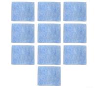 Filtre à air efficace pour grille d'aération de séchage, design en fibre double couche pour capturer les impuretés atmosphériques (6 pièces)