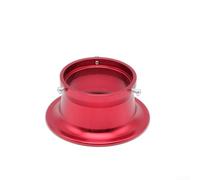 Filtre à air en alliage d'aluminium pour carburateur conçu pour PWK34 36 38 40 33 35 42 mm PWM34 36 38 40 mm et pour Suzuki RM125, YZ250 (rouge)