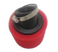 Filtre à air en éponge pour véhicules tout-terrain 3739 mm coudé tête droite offre une circulation de l'air efficace et une protection pour les motos (courbe rouge 38 mm)