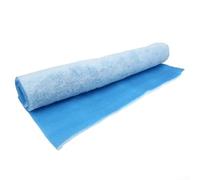Filtre à air en fibre de polyester Feuille de coton 1 x 1 m Peinture Cabine de pulvérisation Matériau de filtration avec résistance à haute température pour système de ventilation automatique