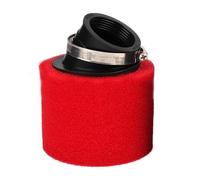 Filtre À Air en Mousse Noir Et Rouge, 35mm, 38mm, 42mm, 45mm, 48mm, 50mm, 60mm, Éponge Nettoyante, pour Cyclomoteur, Scooter, Dirt Bike, Moto