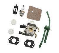 Filtre à air et à carburant for carburateur compatible avec FS38, FS45, FS46, FS55, KM55, FS80 et FS85 ; joint de durite inclus ; pièces automobiles.(Carburetor Set)
