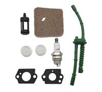 Filtre À Air Et À Carburant for Carburateur Compatible avec FS38, FS45, FS46, FS55, KM55, FS80 Et FS85. Joint De Durite Et De Filtre À Air Inclus. Pièces Détachées Automobiles.(Accessories)