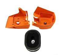 Filtre à air et couvercle pour tronçonneuse MS640 MS650 MS660 1122 080 1604 - Kit complet de pièces de rechange avec couvercle de cylindre pour une performance efficace