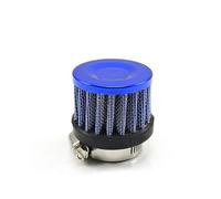 Filtre à Air Filtre À Air Universel Voiture Pour Admission D'air Froid Moto Couvercle Ventilation Carter À Haut Débit, Mini Filtres Reniflard 12 Mm 25 Mm Filtres à Moteur(25MM-BLUE)