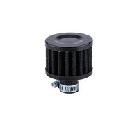 Filtre à Air Filtre À Air Universel Voiture Pour Admission D'air Froid Moto Couvercle Ventilation Carter À Haut Débit, Mini Filtres Reniflard 12 Mm 25 Mm Filtres à Moteur(12MM-BLACK)
