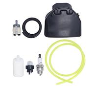 Filtre à Air Filtre de Ligne de Carburant Kit de Mise au Point du Carburateur pour 455E 455 pour Rancher 460 461 Tronçonneuse à Gaz 537255701