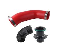 Filtre À Air Flexible Pour Golf MK7 Pour GTI 1.8T 2.0T Pour Mk7/7.5 R EA888 Turbo Entrée Sortie Mise À Niveau Tubes D'admission Capot Reniflard(RED HOSE 2)