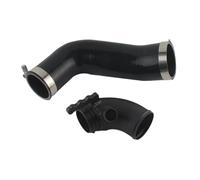 Filtre À Air Flexible Pour Skoda Pour Octavia MK3 1.8T Et 2.0T VRS 5E EA888 Suppression Du Silencieux Kit De Conversion Turbo Admission/échappement Capot Reniflard(BLACK HOSE)