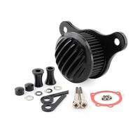 Filtre à Air for Dyna Softail Touring 1993 - 2017, câble d'accélérateur Delphi FI CV Carb, Base en aluminium(All Black)