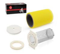 Filtre à air, guide et kit de capuchon pour Yamaha Big Bear 350 1987-1999, Kodiak 400 YFM400FW 1993-1999 Moto-4 250 1989-1991 Moto-4 350 1987-1995 Timberwolf 2 50 YF B250 1992-2000