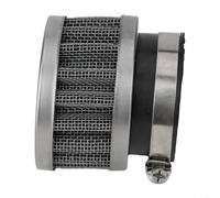 Filtre à air haut débit pour moto (28 à 60 mm), prolonge la durée de vie du moteur avec design en maille (42 mm)