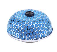 Filtre à air, haut débit universel de gaze de mousse de champignon de filtre d'admission d'air de voiture universel(Bleu)