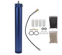Filtre à air haute pression 4500 psi en alliage d’aluminium, séparateur huile-eau, système de filtration à 3 étages avec soupape de sécurité pour compresseur et plongée, bleu, L