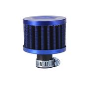 Filtre a air Kit de filtres d'admission d'air Froid pour Moteur de Course Automobile, 0,5/1 Pouce, 12/25 mm Filtre à air Auto(12mm-Blue)