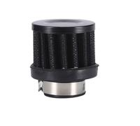 Filtre a air Kit de filtres d'admission d'air Froid pour Moteur de Course Automobile, 0,5/1 Pouce, 12/25 mm Filtre à air Auto(25mm-Black)