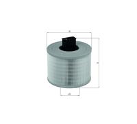 Filtre à air LX 1035 MAHLE pour BMW