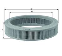 Filtre à air LX 108 MAHLE pour FORD