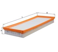 Filtre à air LX 1249 MAHLE pour JAGUAR