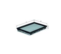 Filtre à air LX 1269 MAHLE pour MINI