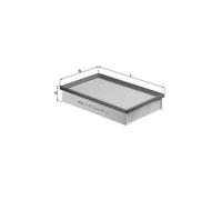 Filtre à air LX 1571 MAHLE pour FORD VOLVO