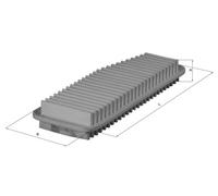 Filtre à air LX 1611 MAHLE pour TOYOTA