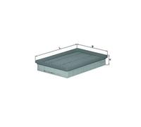 Filtre à air LX 1661 MAHLE pour CHRYSLER