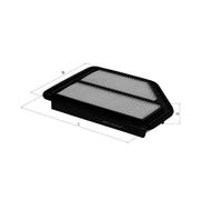 Filtre à air LX 1948 MAHLE pour HONDA