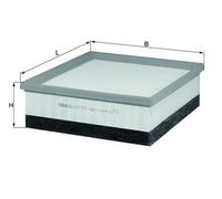 Filtre à air LX 2077/4 MAHLE pour BMW MINI