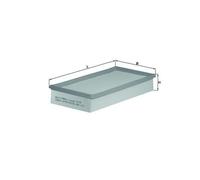 Filtre à air LX 514/1 MAHLE pour VOLVO