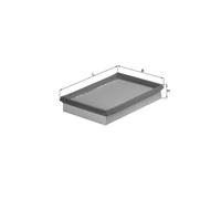Filtre à air LX 675 MAHLE pour KIA MAZDA