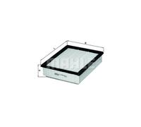 Filtre À Air MAHLE Compatible Pour Isuzu D-Max I 8DH TFR TFS LX 2748