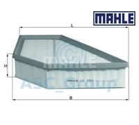 Filtre À Air Mahle Insert Qualité OEM Remplacement (Admission Moteur) LX 1924