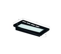 Filtre À Air Mahle LX 1743 pour Opel Subaru Suzuki