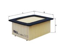 Filtre à air KNECHT LX 628